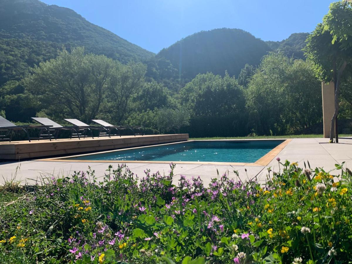 Estive Des Angelettes Piscine Chauffee Sauna Saint-Ferréol-Trente Εξωτερικό φωτογραφία