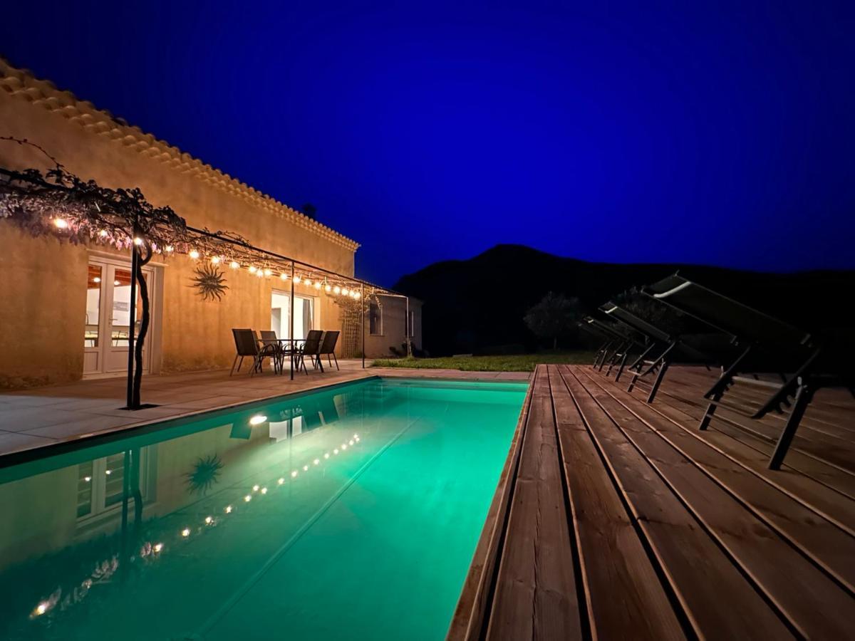 Estive Des Angelettes Piscine Chauffee Sauna Saint-Ferréol-Trente Εξωτερικό φωτογραφία