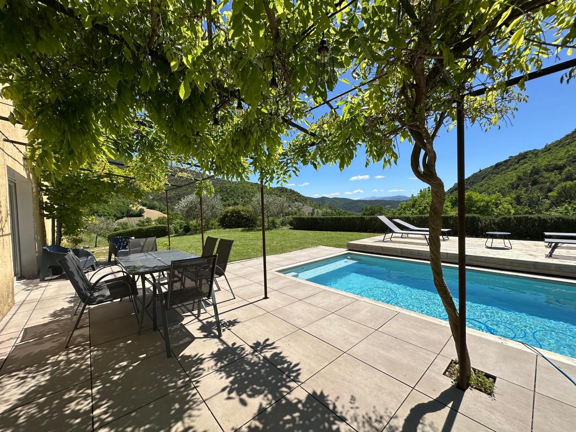 Estive Des Angelettes Piscine Chauffee Sauna Saint-Ferréol-Trente Εξωτερικό φωτογραφία